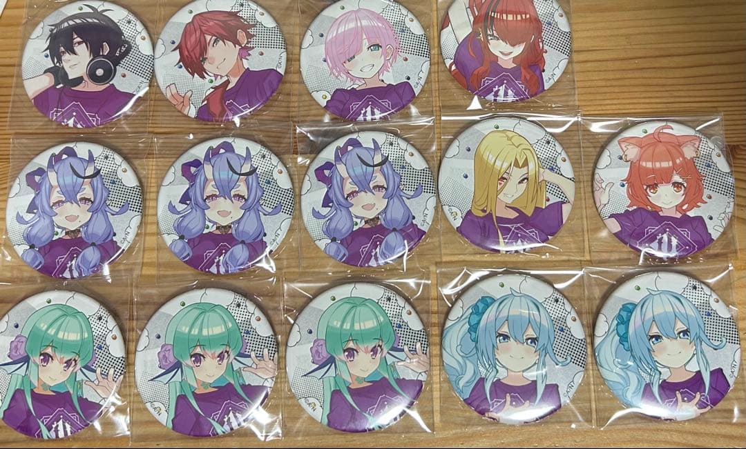 にじさんじ 缶バッジ にじフェス2022 ローレン 夢追翔 ほか まとめ売り にじさんじ 缶バッジ にじフェス2022 ローレン 夢追翔 ほか まとめ売り