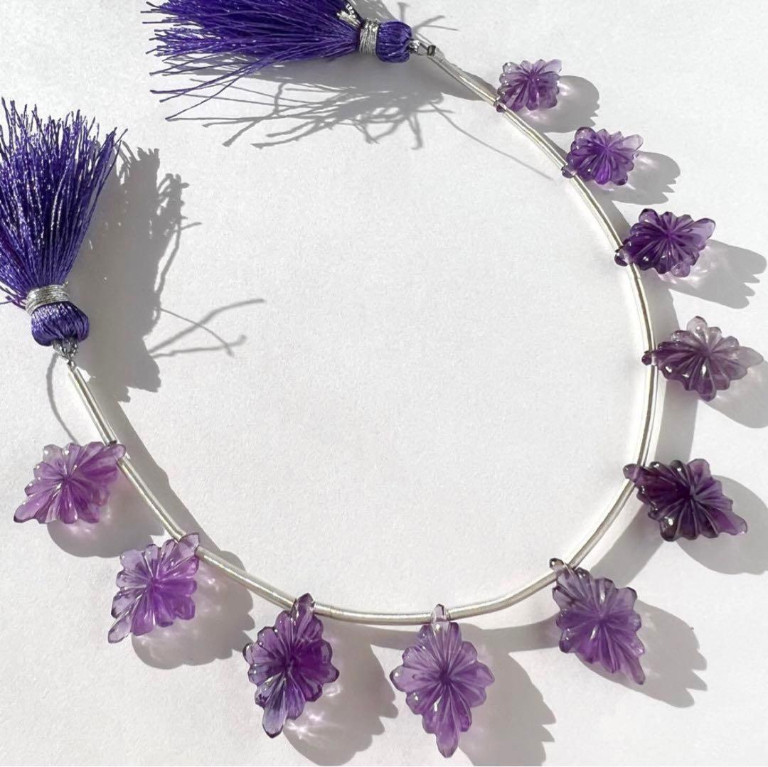 すーちゃん様  ご専用ページ ：¥ 2連 ：約 800/ ローゼンジカービング 〃▽〃 インクルージョン 亀裂 割れ目 磨き粉の残りなどがございます *同じロットで入荷したものの1連を撮影しております サイズ ±1 0㎜ 石数 価格 ×2