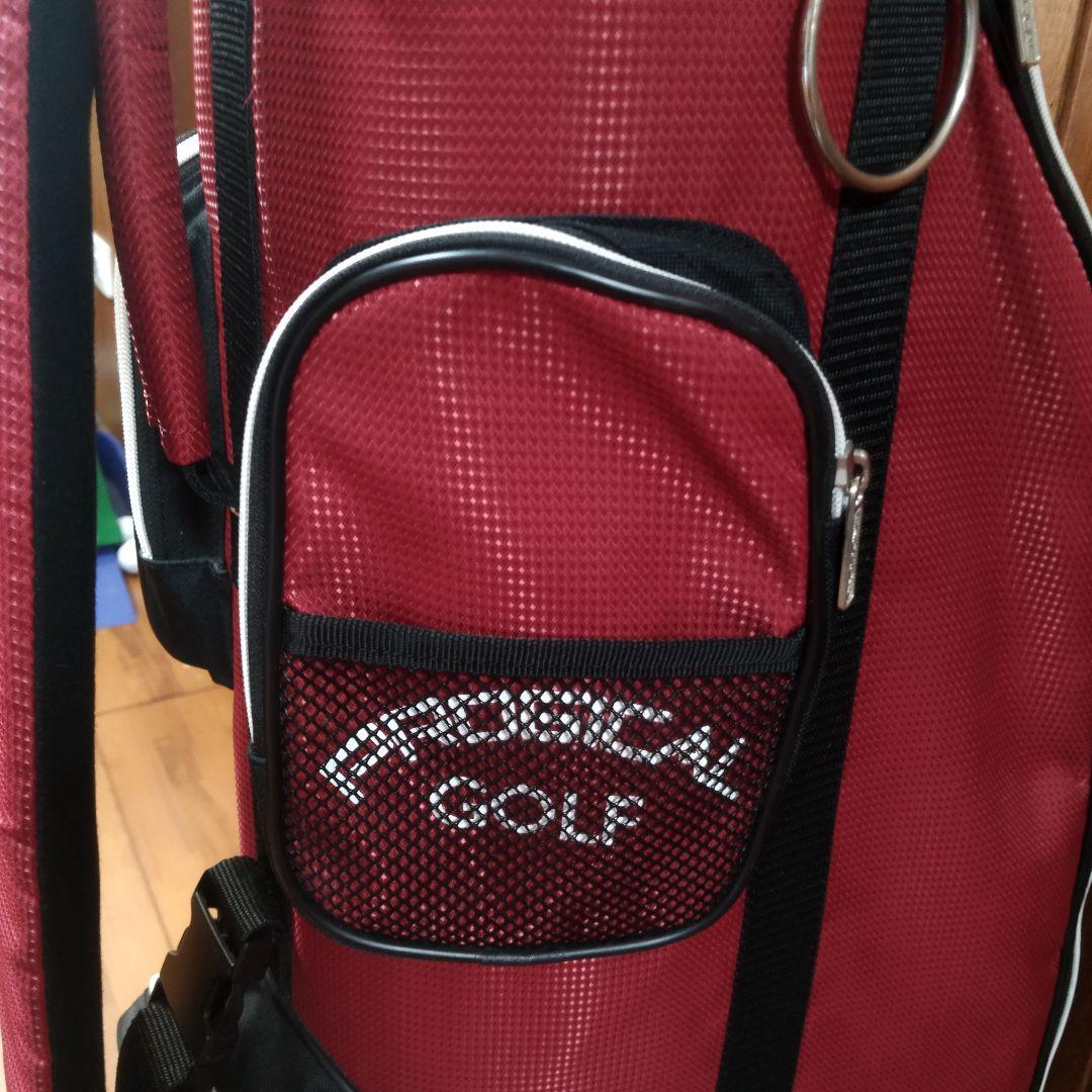 PRODIGAL GOLF キャディバッグ レッド/ブラック☆収納、便利、抜群！