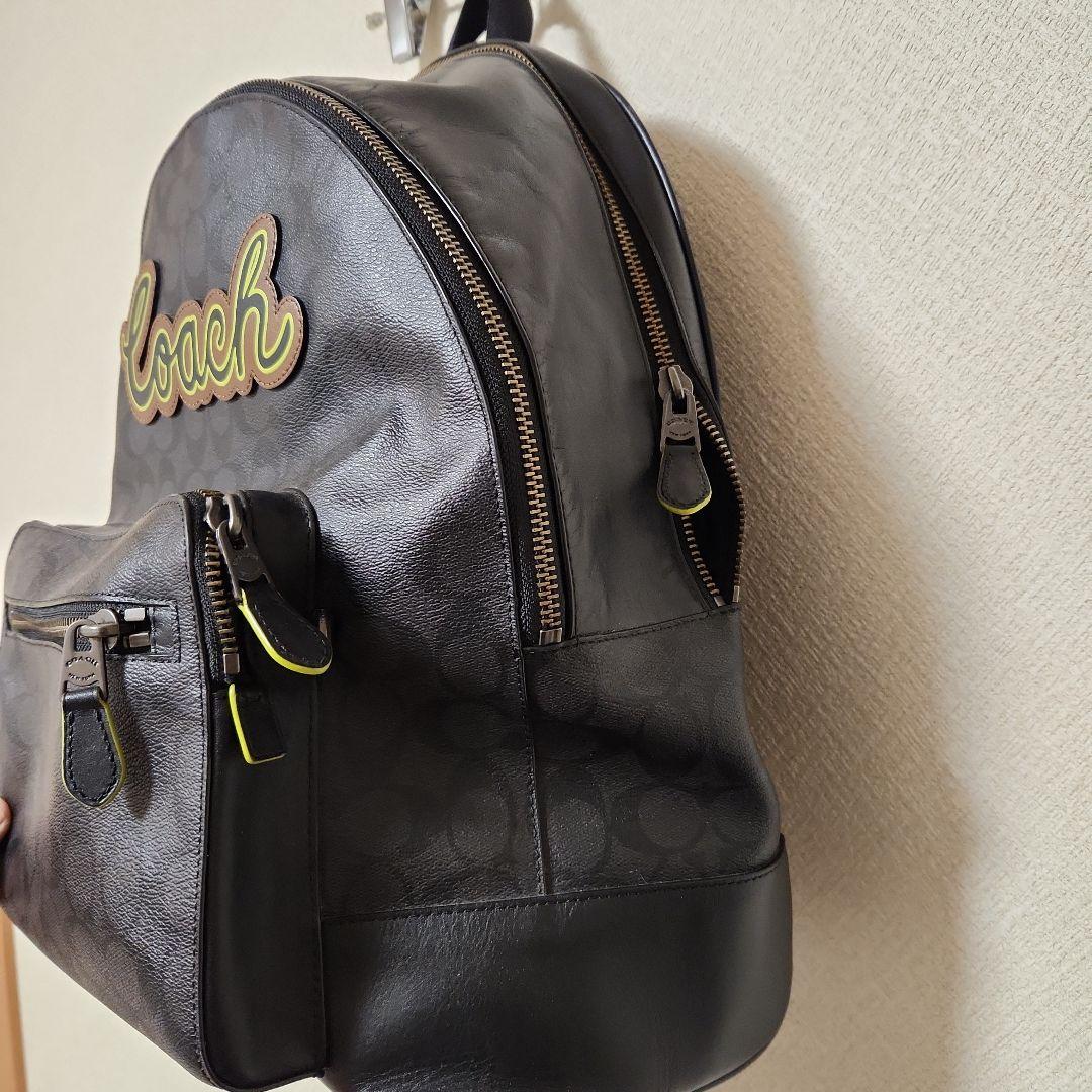 COACH コーチ ブラック バックパック レディース リュック