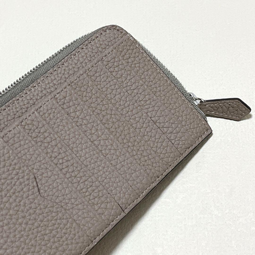 【ボナベンチュラ】ロングL字ジップウォレット/未使用美品/付属品なし