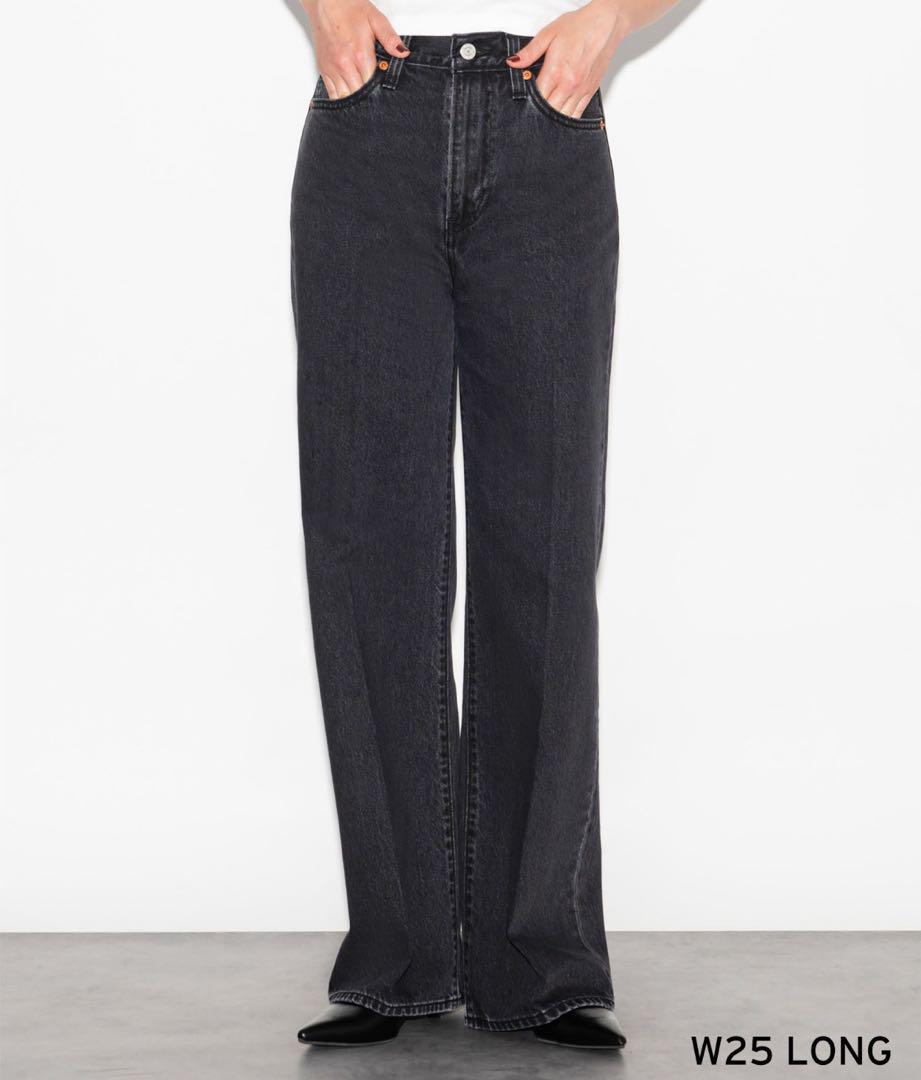 Levi’s 飯豊まりえ　別注 RIBCAGE WIDE LEG ブラック