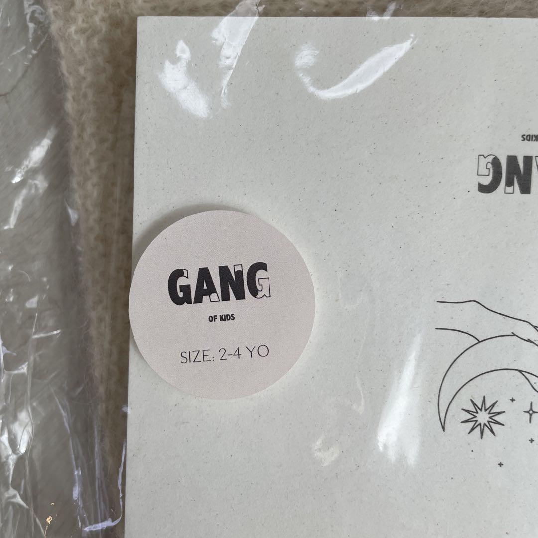たん　【新品未開封】GANG OF KIDS ボンネット2-4歳
