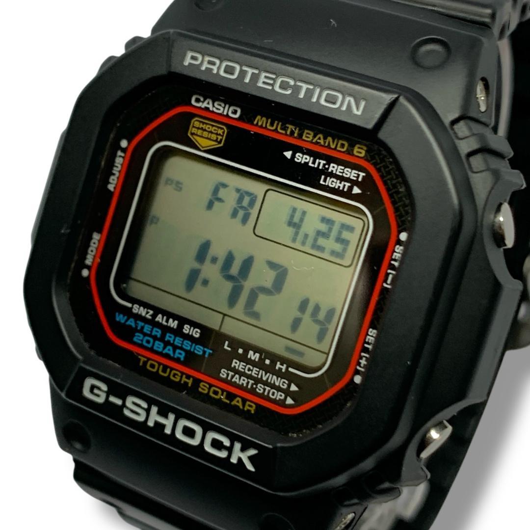 【極美品】 箱説付 G-SHOCK GW-M5610U 電波ソーラー ブラック