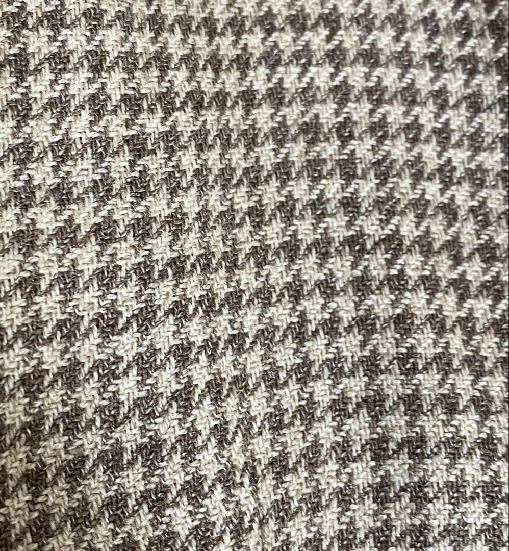 春夏 LARDINI / ウールリネン ハウンドトゥース ジャケット