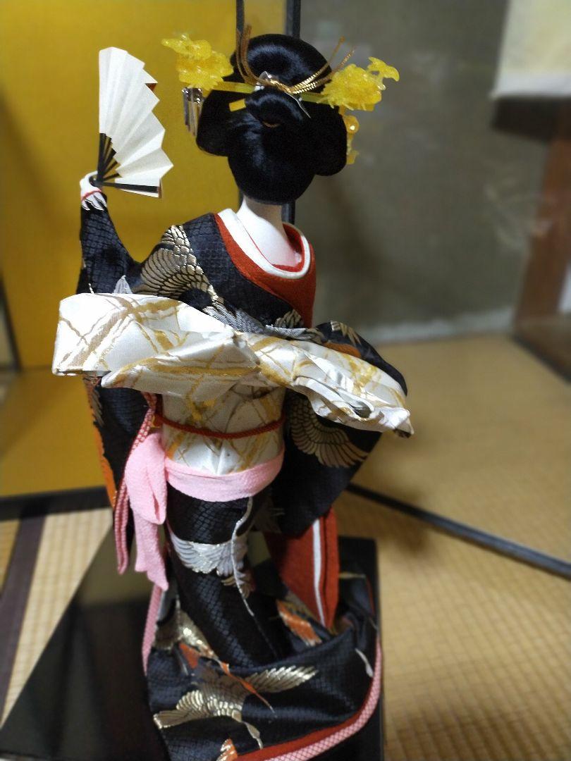 日本人形 日本舞踊 極上本頭 千寿  舞妓 芸子  伝統工芸 木製品