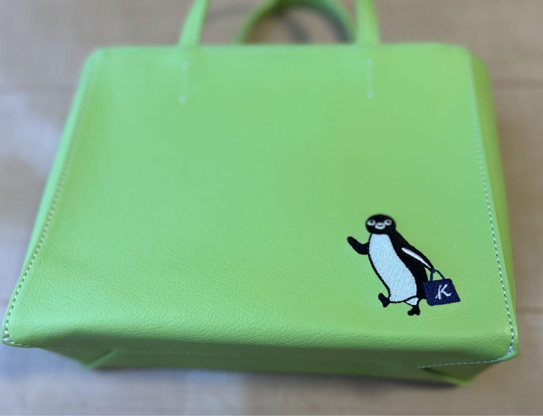 本革製 キタムラ JRE コラボバッグ suicaペンギン貴重品