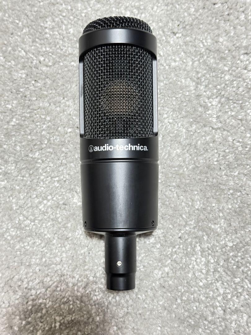 Audio Technica AT2035 コンデンサーマイク+ポーチ+マウント