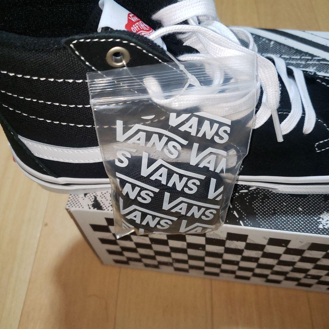 Vans Sk8-HiPro ブラック/ホワイト