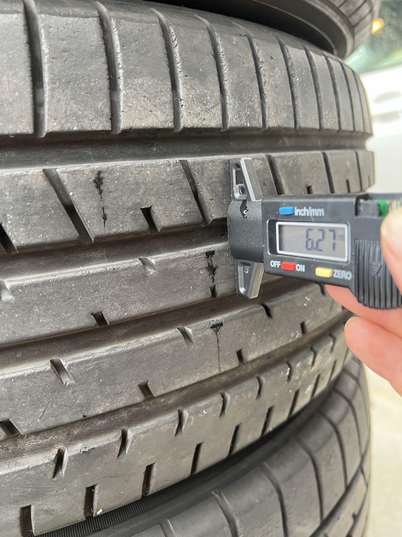 バリ溝 中古 20年製 トーヨー プロクセスR46A 225/55R19 4本
