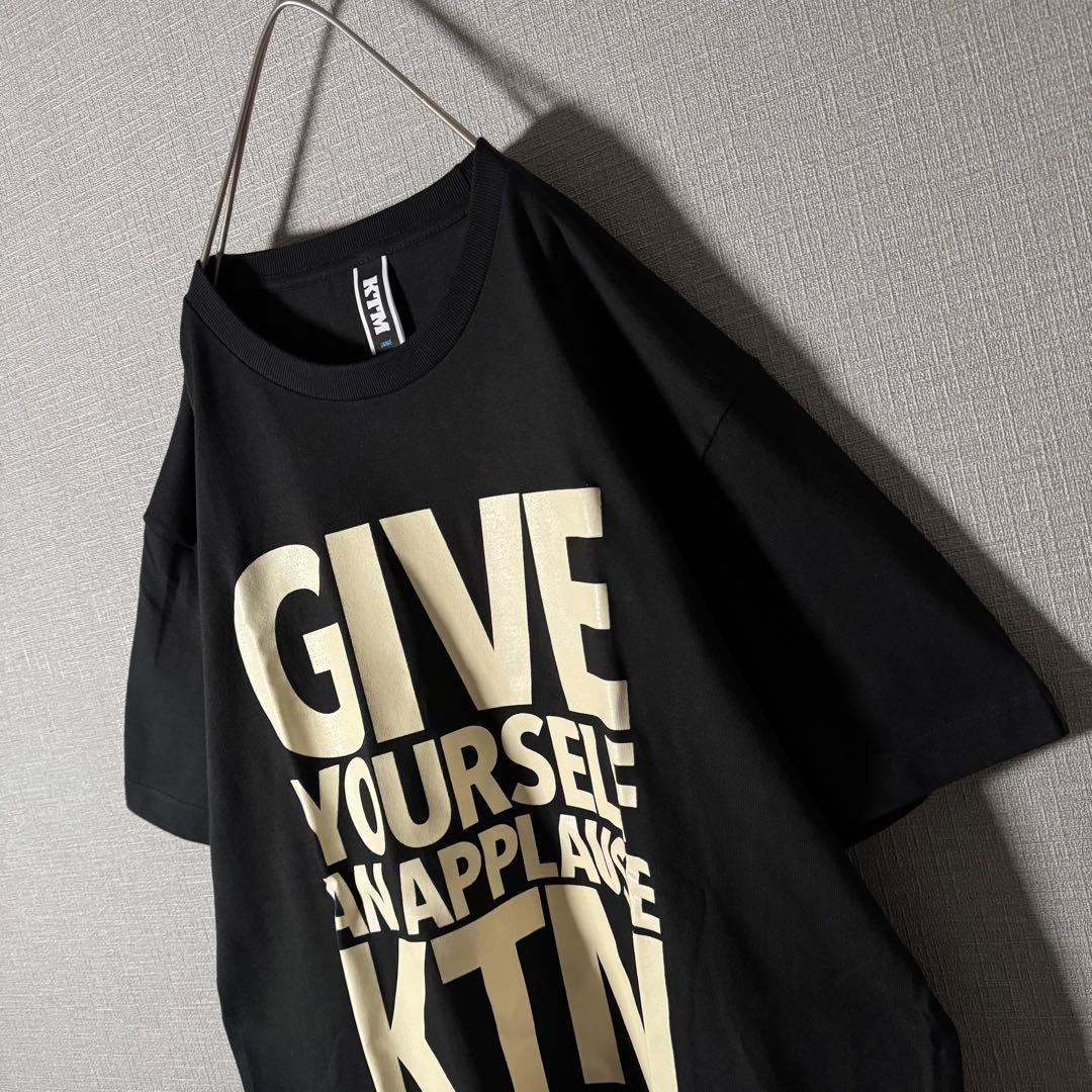 【開封未使用品】ケツメイシ KTM Tシャツ ビッグロゴプリント 人気Lサイズ