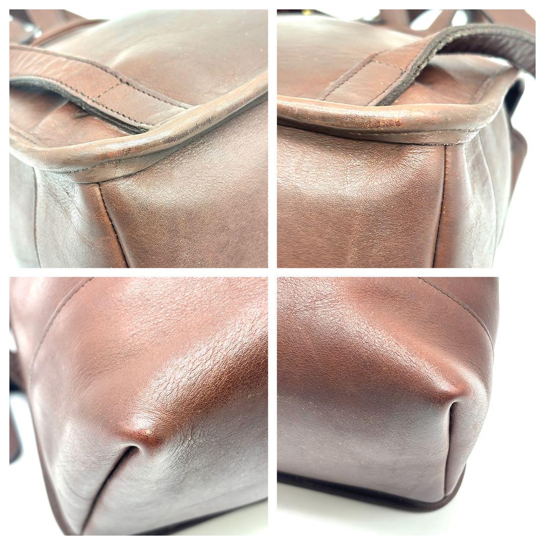 美品✨COACH オールドコーチ　ターンロック　バッグパック　リュック　USA製