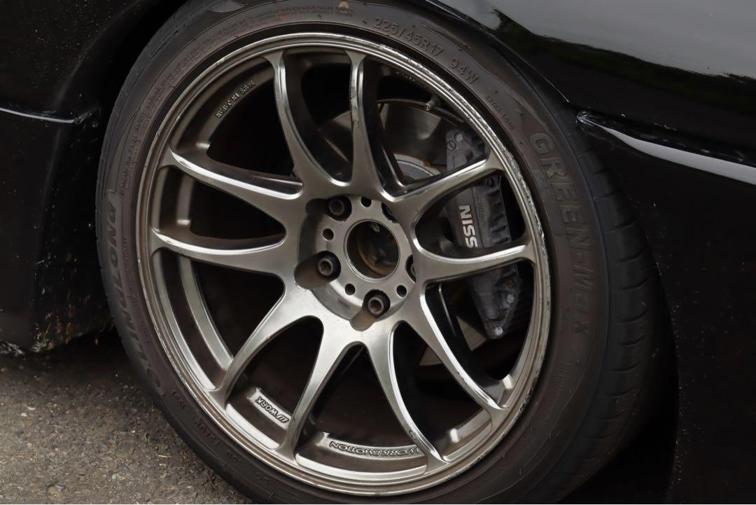 WORK EMOTION CR 極 17インチ 9J+17 GTS 2本