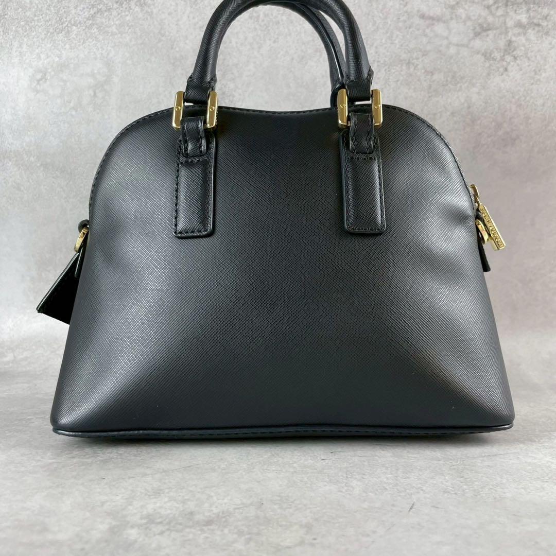 美品 トリーバーチ レザー 2way ショルダーバッグ ロビンソン ブラック ✨美品✨トリーバーチ ハンドバッグ 2way ロビンソン レザー