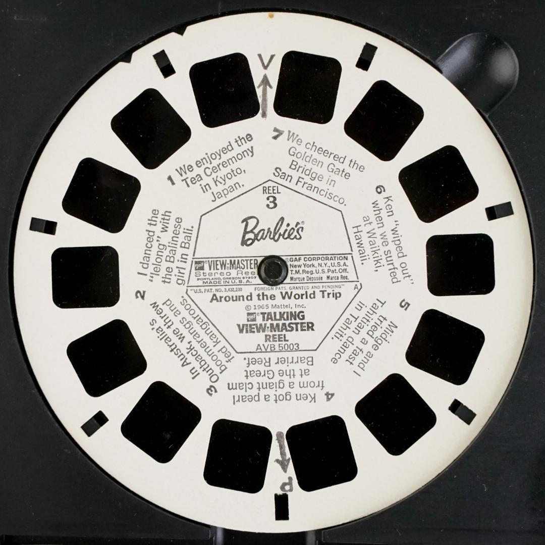 ヴィンテージ View-master トーキングビューマスター・リール　バービー ヴィンテージ View-master トーキングビューマスター・リール