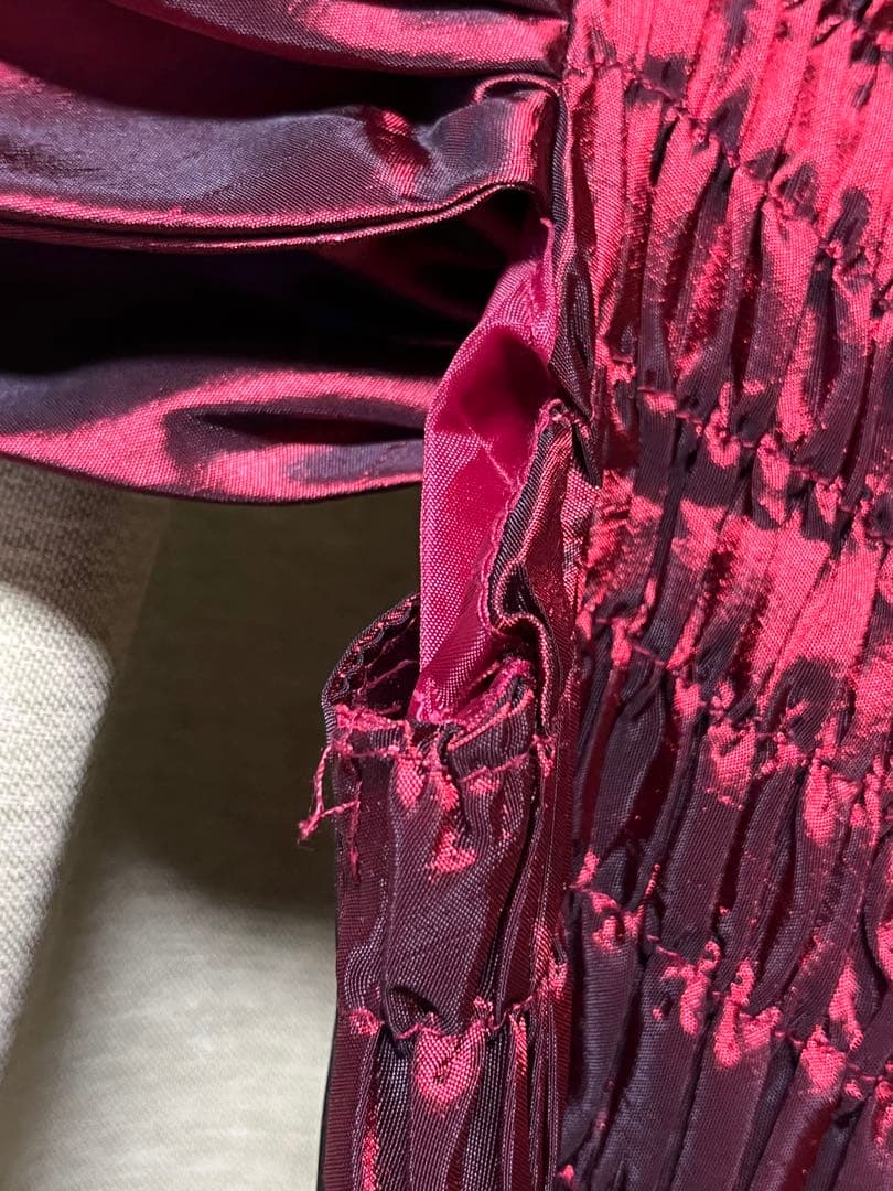 赤 ロングドレス ステージ衣装 新品未使用 雅 GRACE 演奏会 薔薇