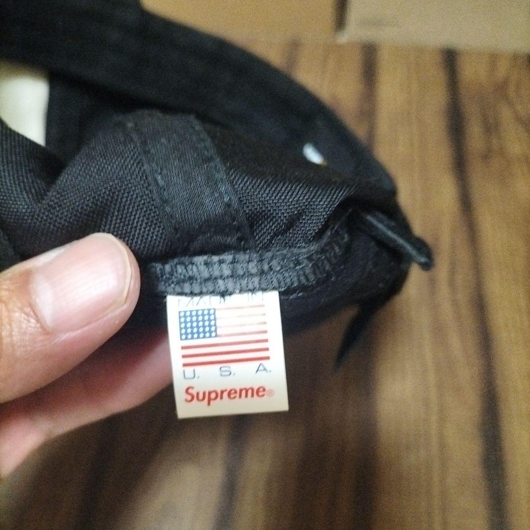 Supreme CORDURA 黒 ベースボールキャップ