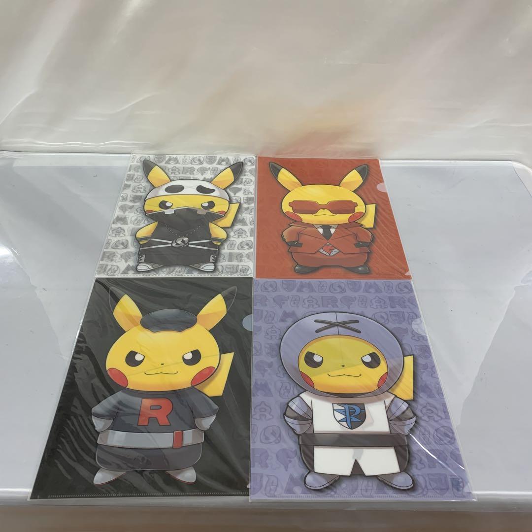 団員ごっこピカチュウ ケース入りクリアファイルセット A4 団員ごっこピカチュウ ケース入りクリアファイルセット A4