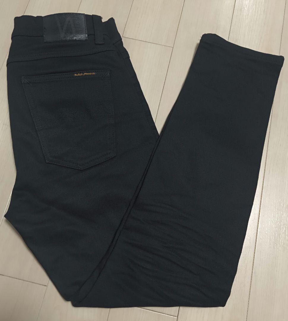 パンツ Nudie Jeans W30 Lean Dean Dry Everblack