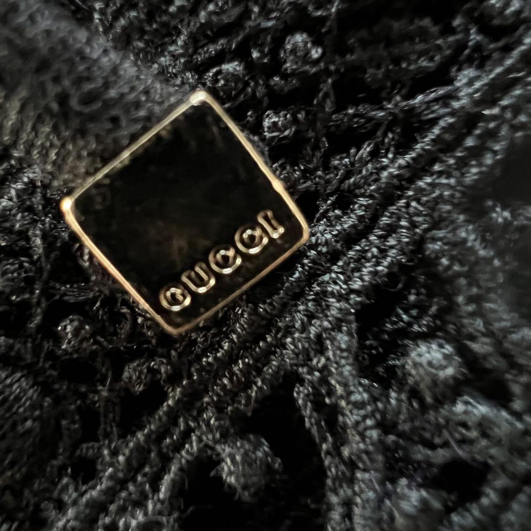 GUCCIグッチ　カットソー　レース　ロゴ　ジャージ GUCCIグッチ カットソー レース ロゴ ジャージ - メルカリ