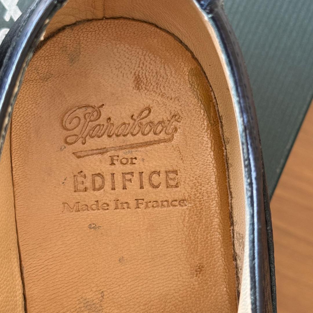 PARABOOT パラブーツ EDIFICE別注 CHAMBORD ネイビー 8