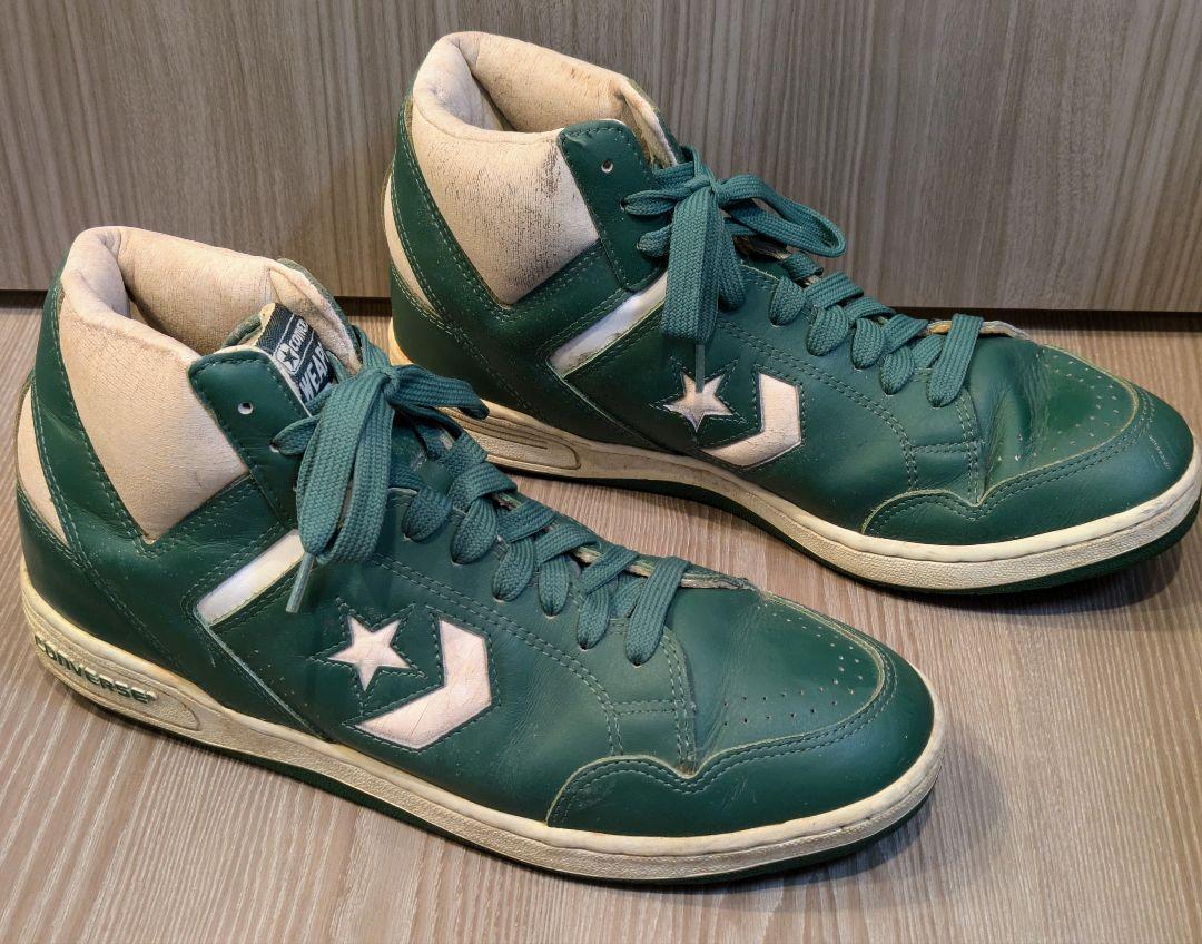 80年代 ORIGINAL CONVERSE WEAPON グリーン US 12