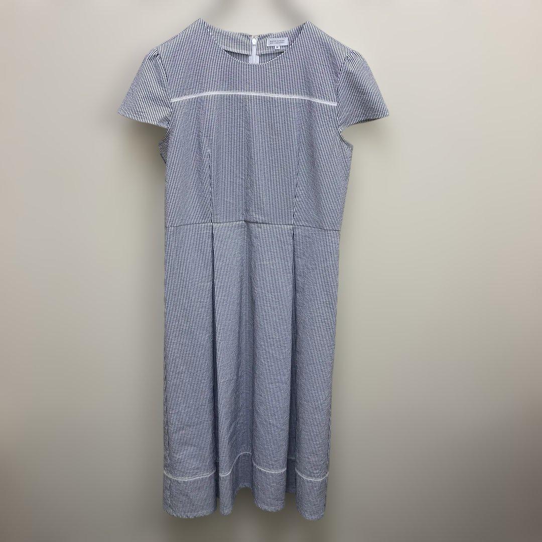 豪華 マッキントッシュフィロソフィー シャツワンピース ストライプ M ワンピース