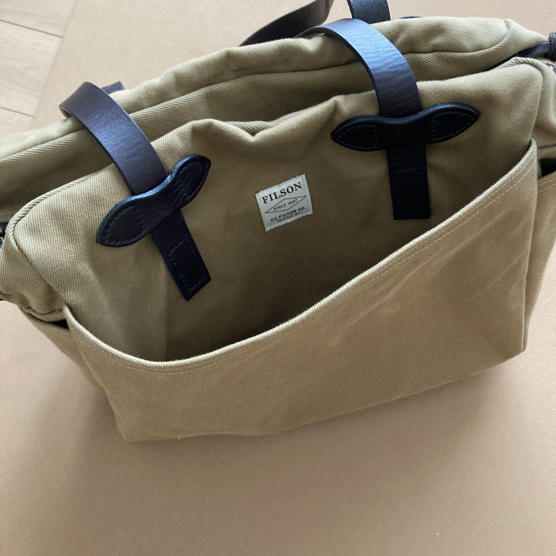 フィルソン RUGGED TWILL TOTE BAG WITH ZIPPER 特選タイムセール