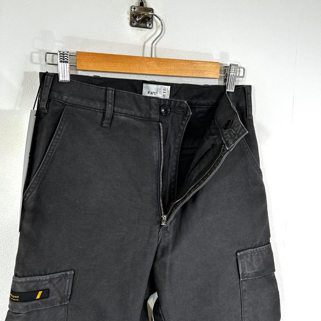 【新品】WTAPS JUNGLE STOCK 01 S ブラック ウォッシュ