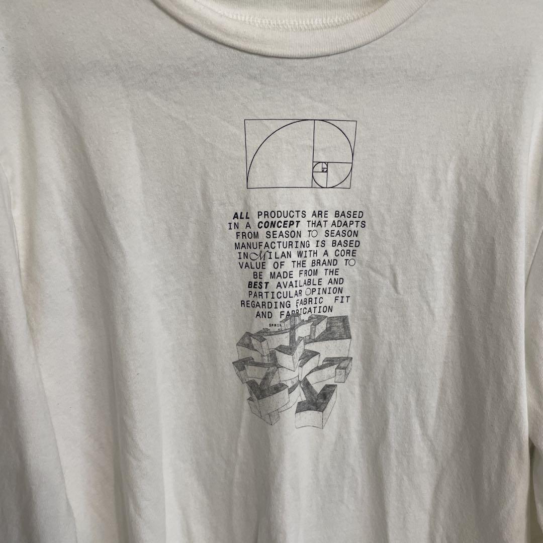 Off-White 長袖カットソー Tシャツ　オフホワイト