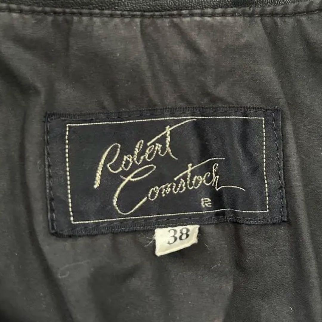 90s Robert Comstock 短丈 レザーブルゾン レザージャケット