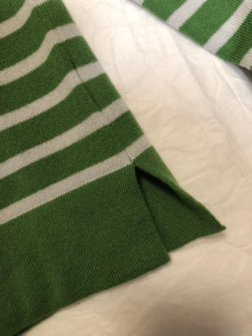 カシミヤボーダーニット 日本製 カシミヤボーダーニット 日本製