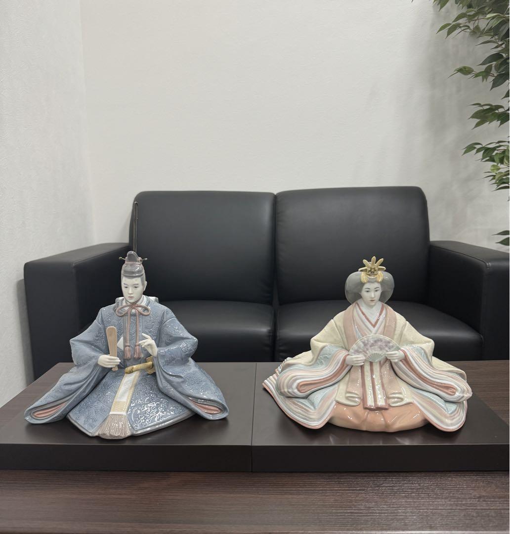 【専用】リヤドロ 雛人形 Lladro 美品 雛人形親王飾り 画像1