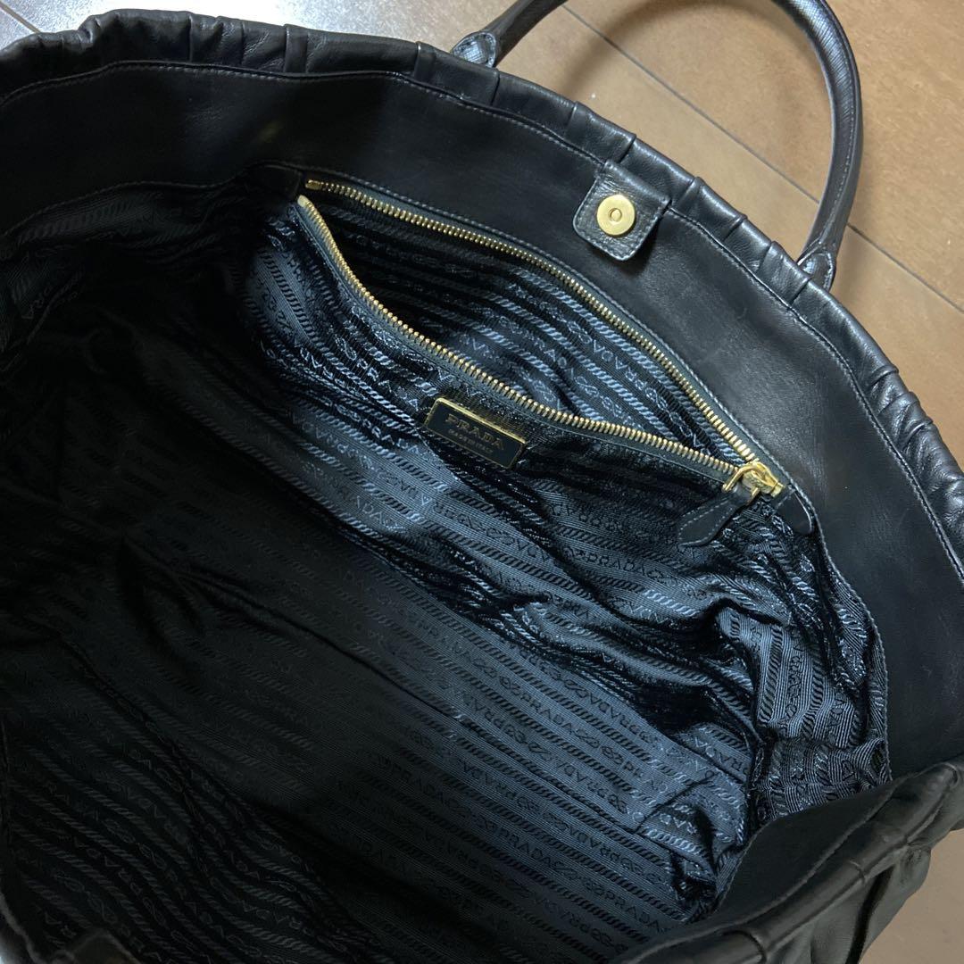 【新品未使用】PRADA ナッパレザー バッグ