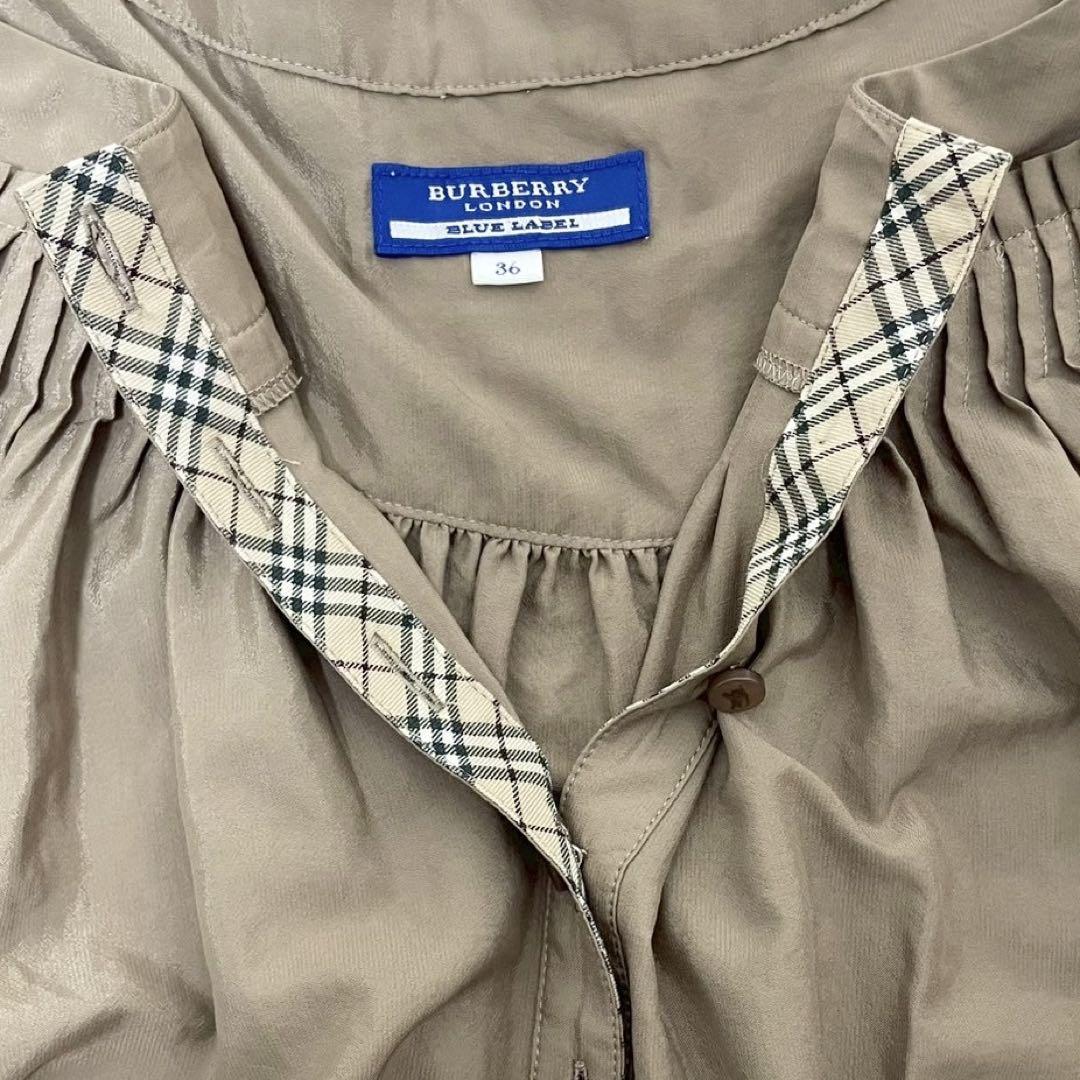 y2k❤️ BURBERRY BLUE LABEL フリル ワンピース - メルカリ