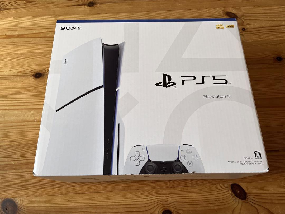 新品　CFI-2000A PS5 slim、ディスクドライブ無しプレイステーション5(PS5)