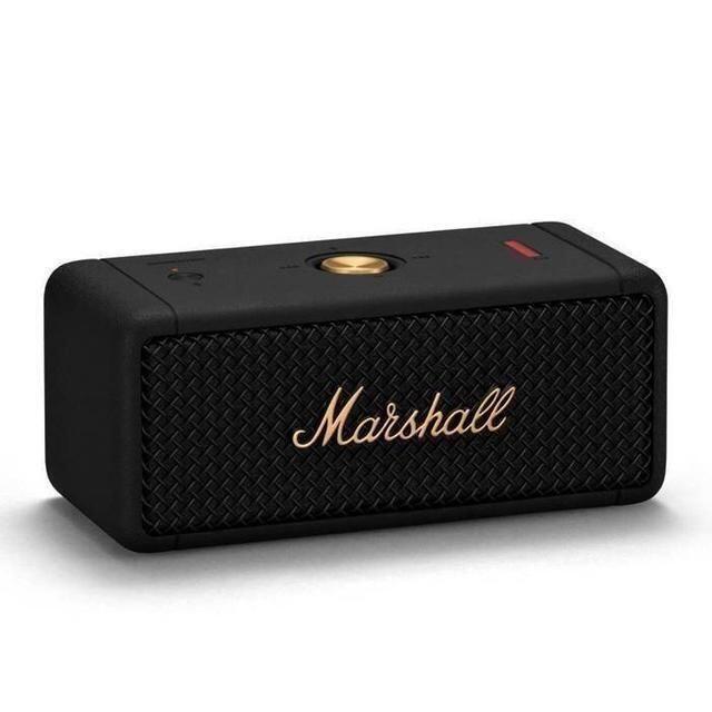 黒×ゴールド【新品未開封】Marshallスピーカー - メルカリ 黒×ゴールド【新品未開封】Marshallスピーカー - メルカリ