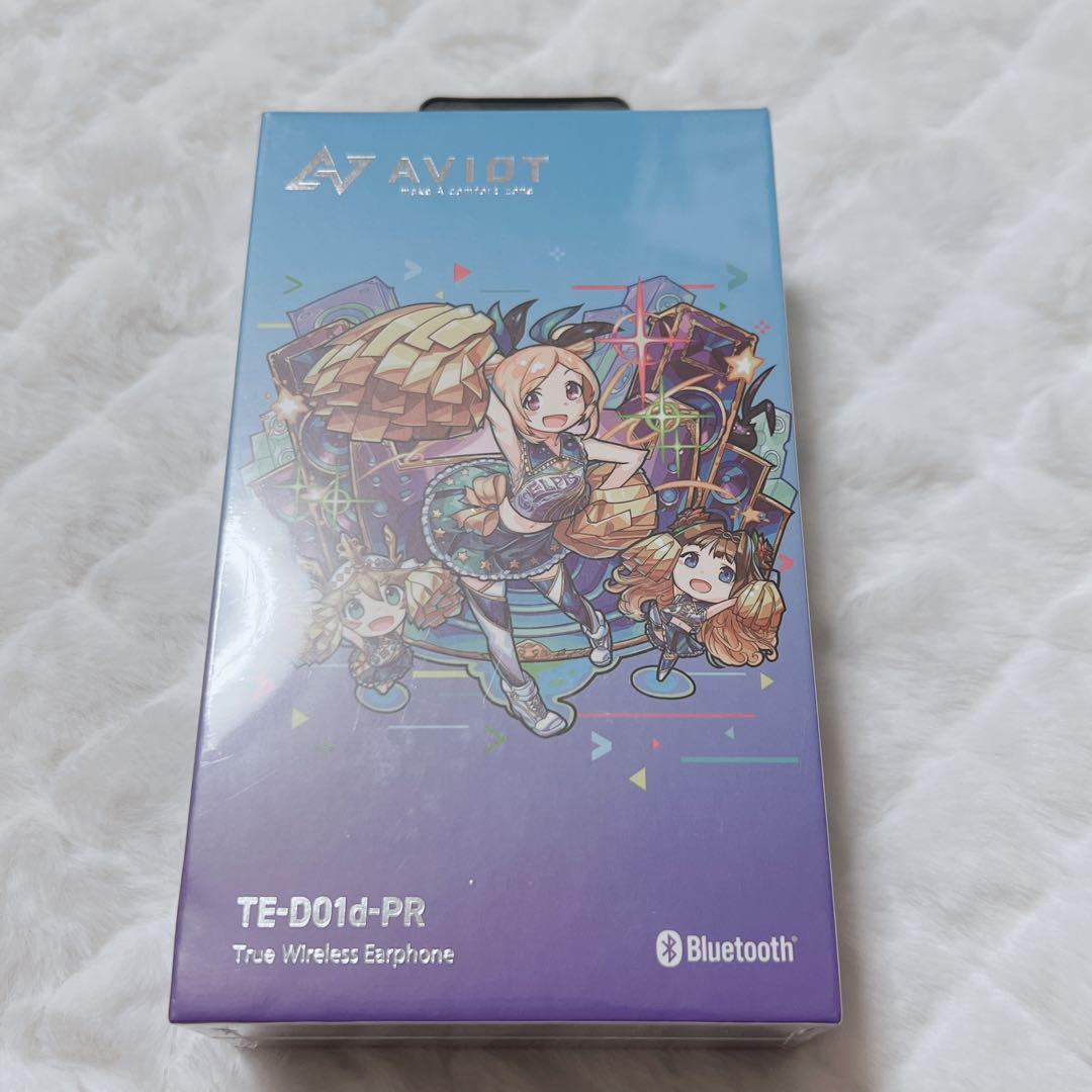 AVIOT モンスト パンドラ ワイヤレスイヤホン TE-D01d-PR