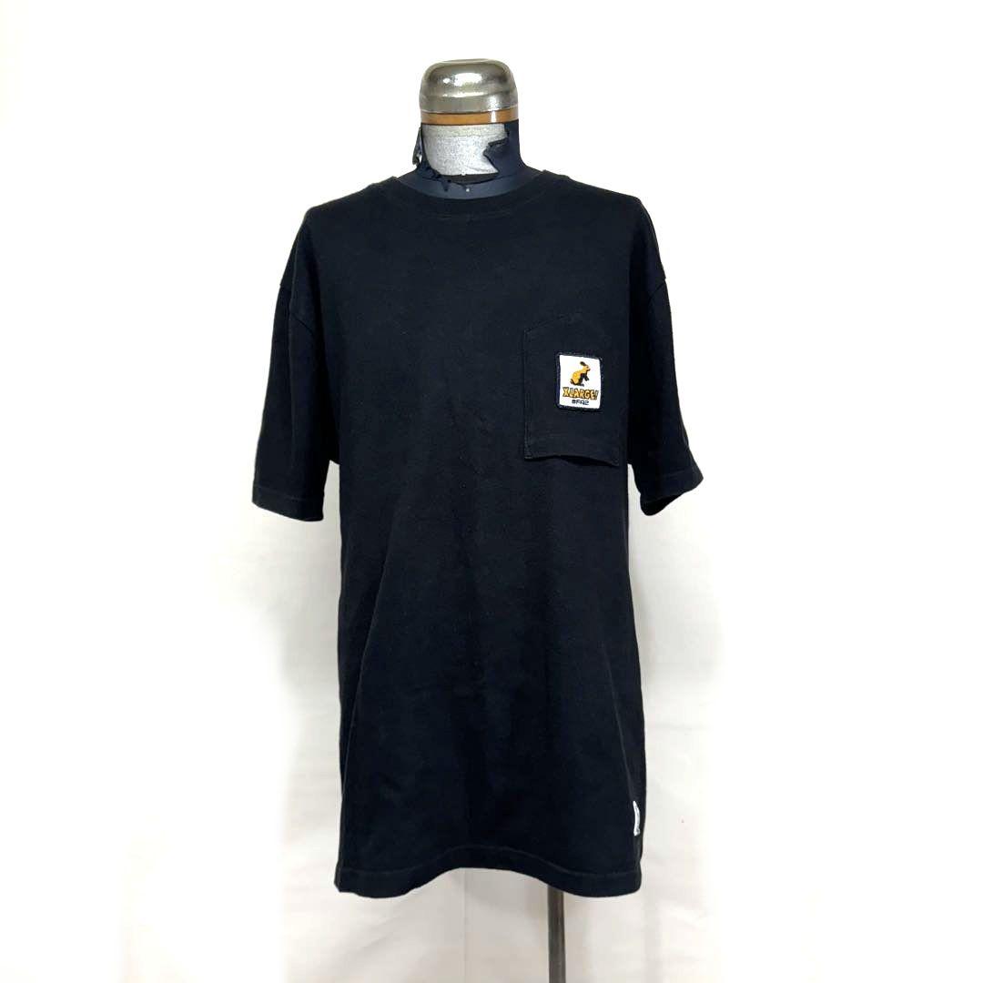 希少 #FR2 × XLARGE リバースポケット Tシャツ L ブラック 黒