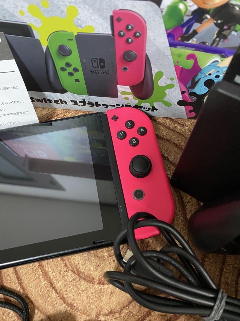 Nintendo Switch ニンテンドースイッチ本体 スプラトゥーンカラー