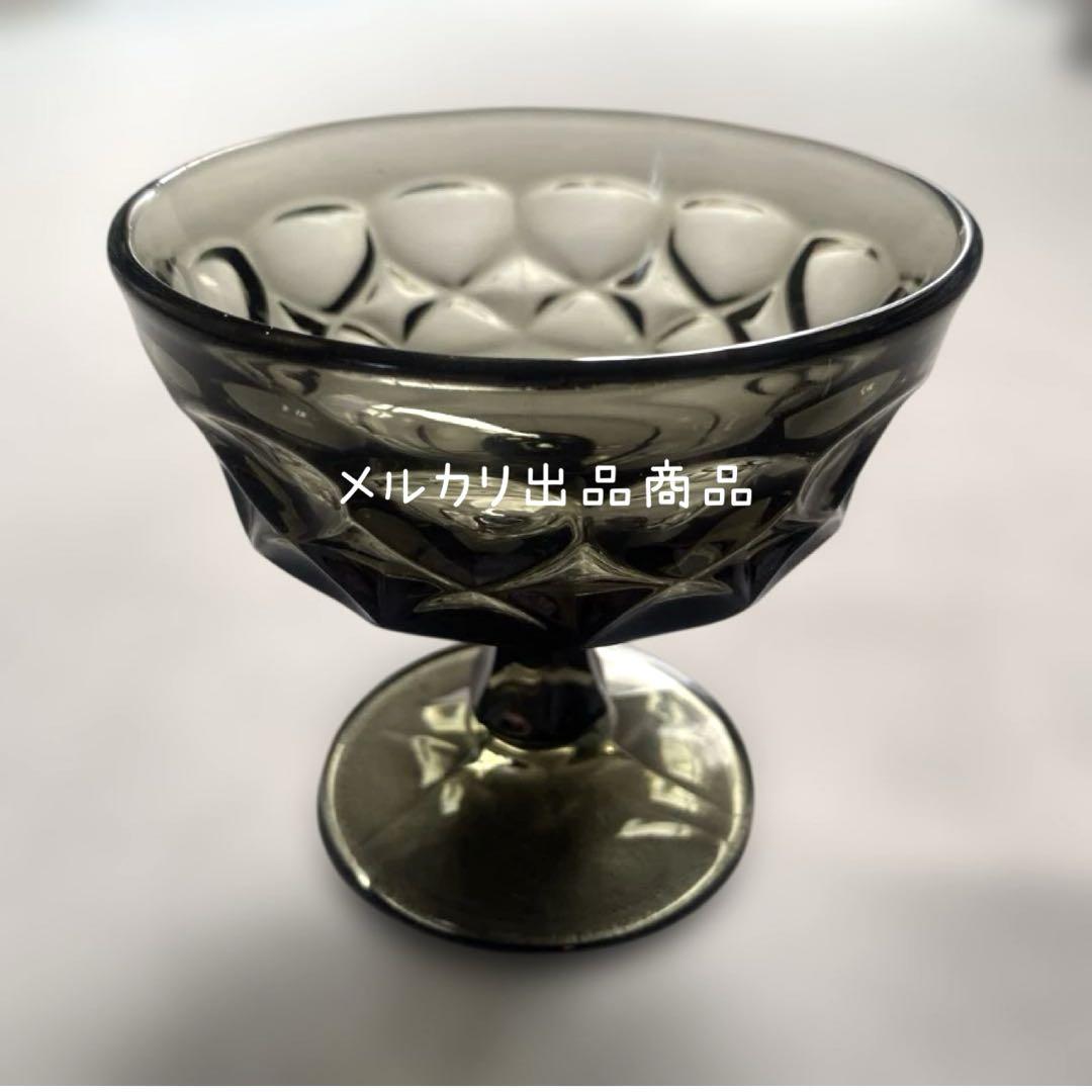 貴重　昭和レトロ　ガラス　デザート　フルーツ　アイスクリーム　器　皿