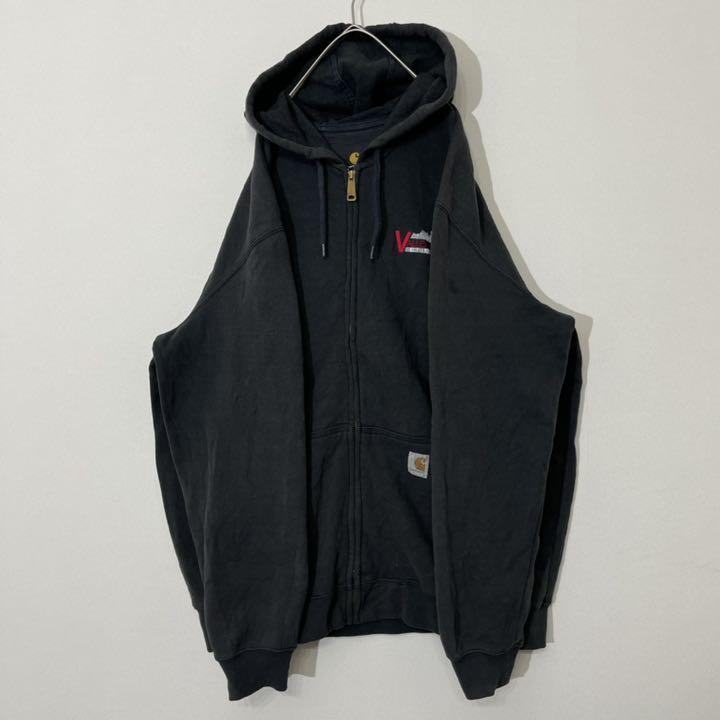 即納最新品 即購入 CARHARTT カーハート 刺繍 フルジップパーカー サイズXL HrLfv-m32782997051 人気SALEお得