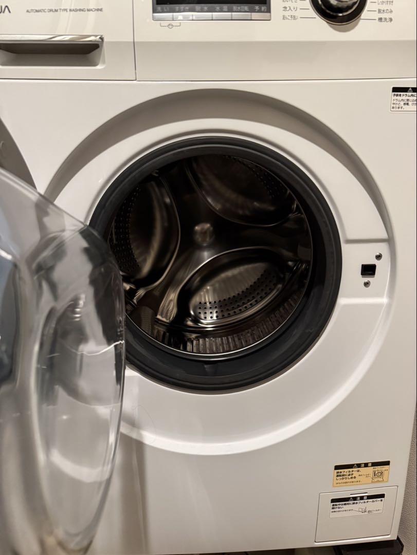 【けん様】AQUA ドラム式洗濯機 ACW-V800E 本体