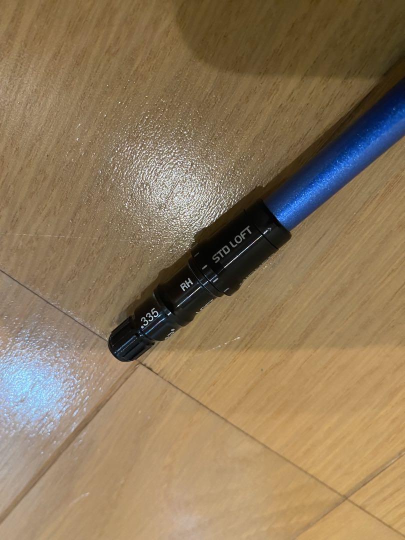 スピーダーNXブルー60S 45.5 純正カスタムシールテーラーメイドスリープ付