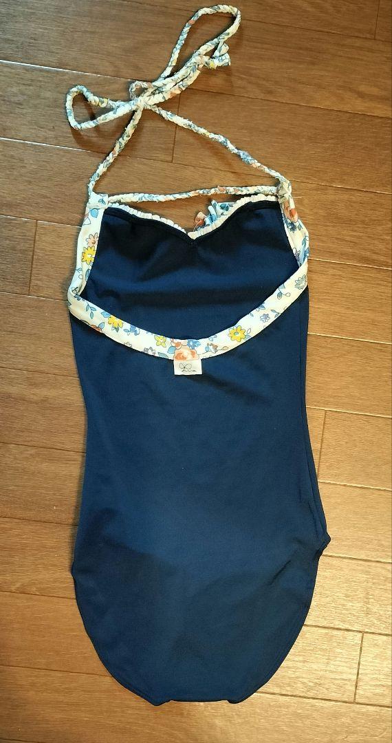 stina / type N back ribbon / lace flower sapphire blue