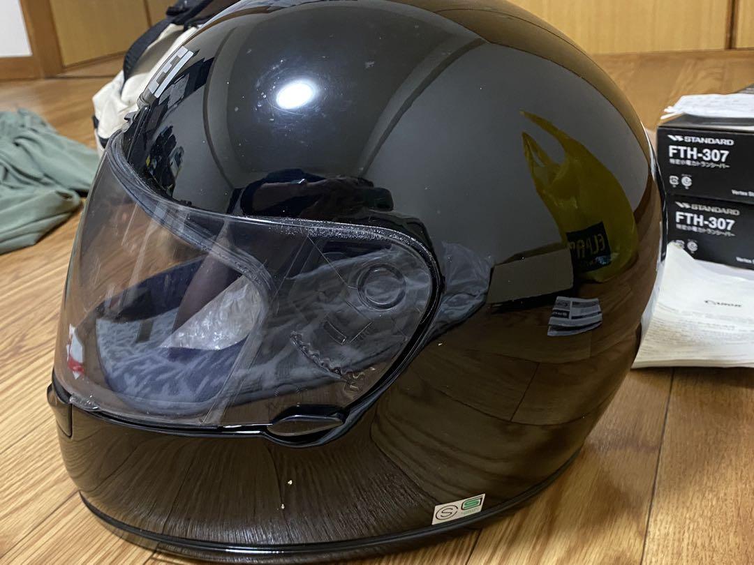 ヘルメット SHOEI FTH-307 ブラックヘルメット RFDロゴ