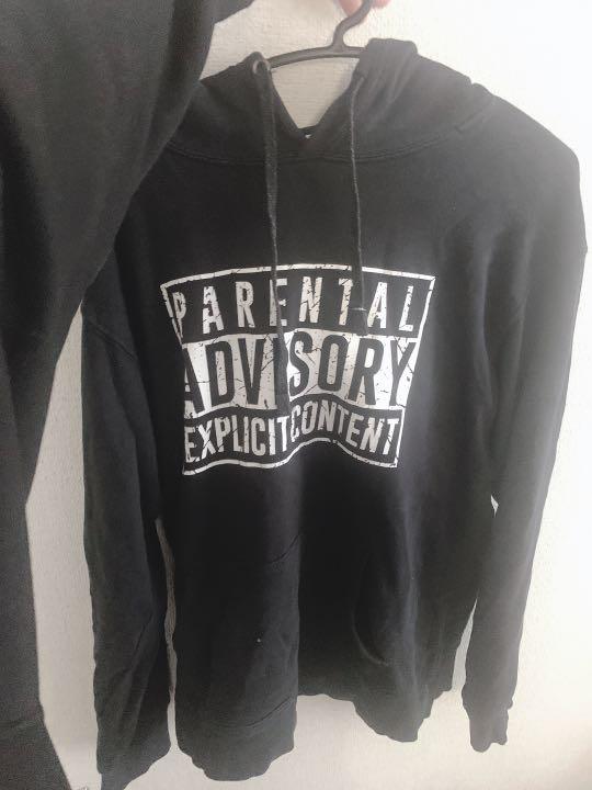 ペアレンタルアドバイザリー tシャツ、パーカー、キャップセット