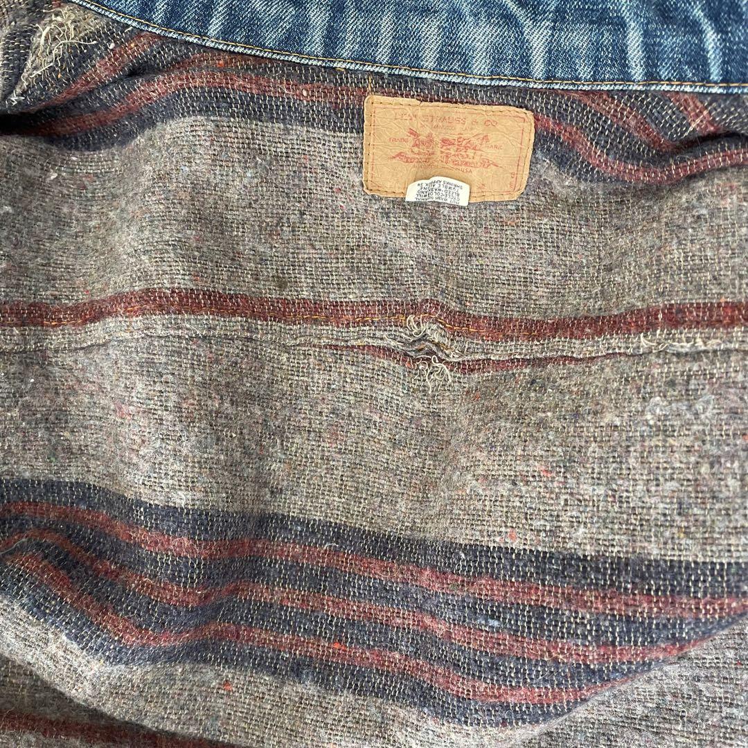 ブランケットLevi's 70505 ビンテージ リーバイス vintage