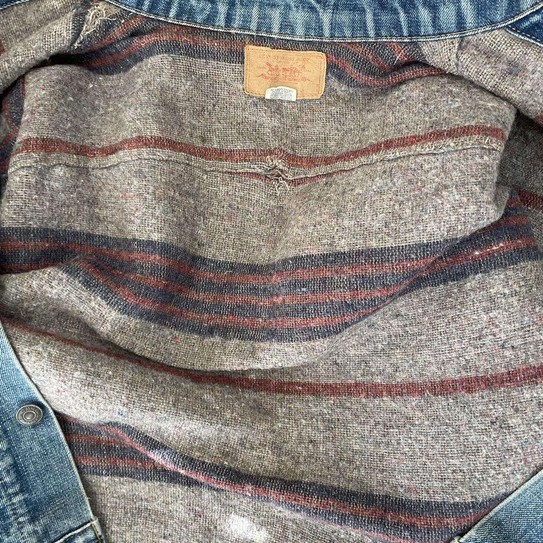 ブランケットLevi's 70505 ビンテージ リーバイス vintage