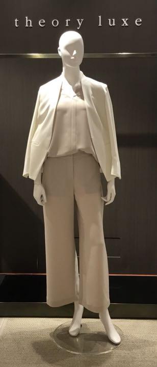 Theory ジャケット ホワイト wa453-m32793537635 luxe 18aw 人気在庫